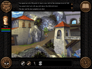 Quest for Glory V: Dragonfire screen shot, half size
