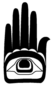 Haida eye in hand