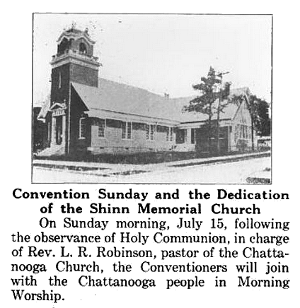 First Universalist Church of Chattanooga 1917