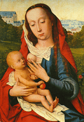Gerard David's painting of the Virgin and Child