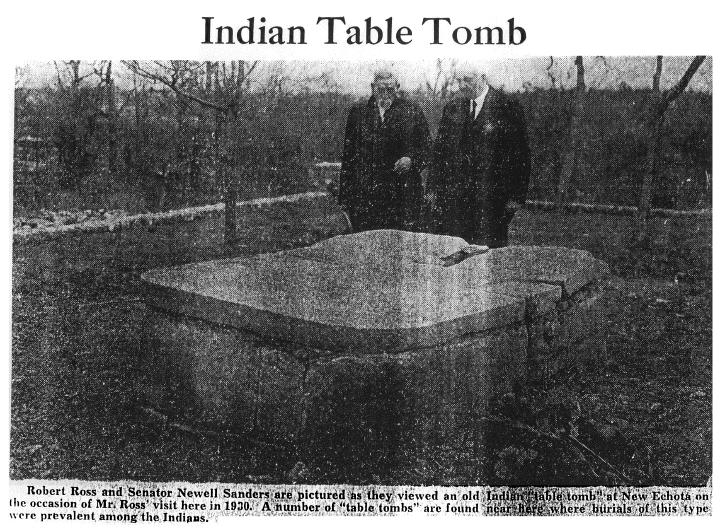 "old Indian table tomb"