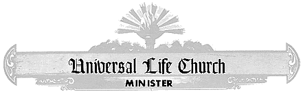 Universal Life Church Minister